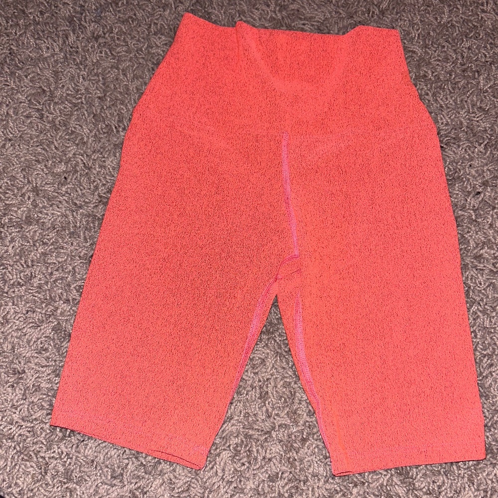 Five Dancewear Hot pink biker shorts